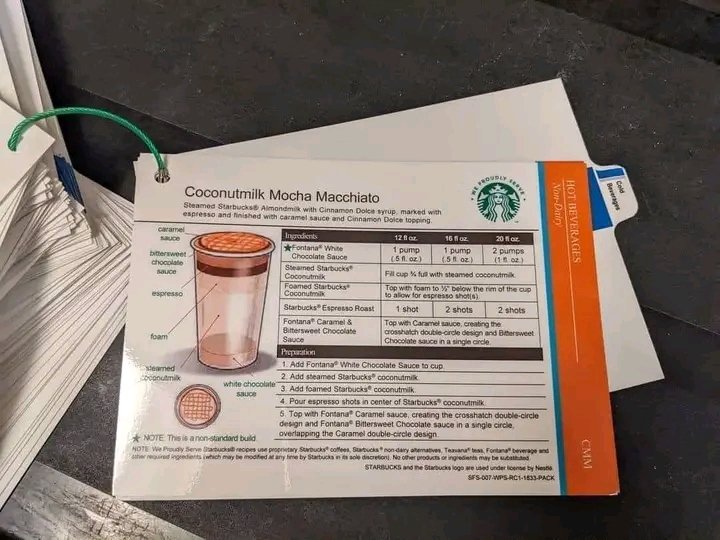 Eski Çalışan Starbucks Tariflerini Sosyal Medyada Paylaştı